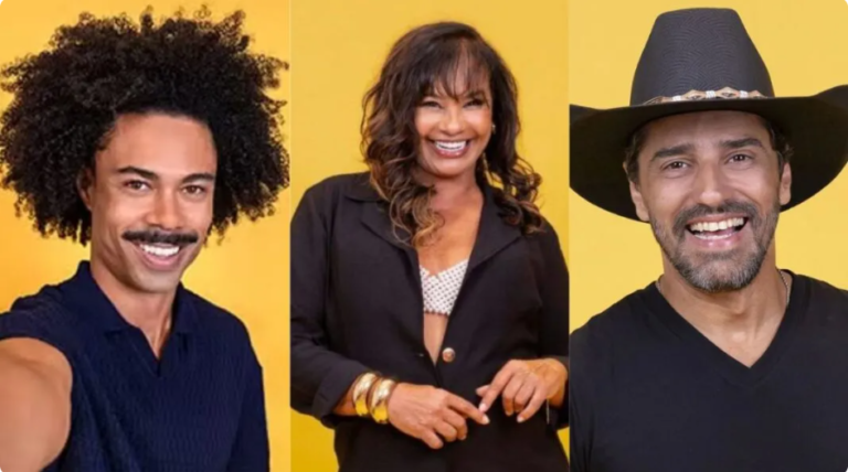 Enquete de votação para Eliminar do BBB 26 entre Breno Cowboy e Solange.