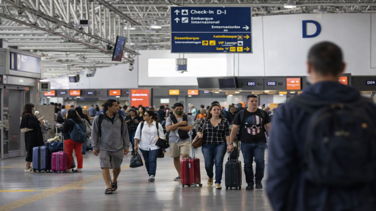 Operações de carga e passageiros no Aeroporto do Galeão Rio de Janeiro