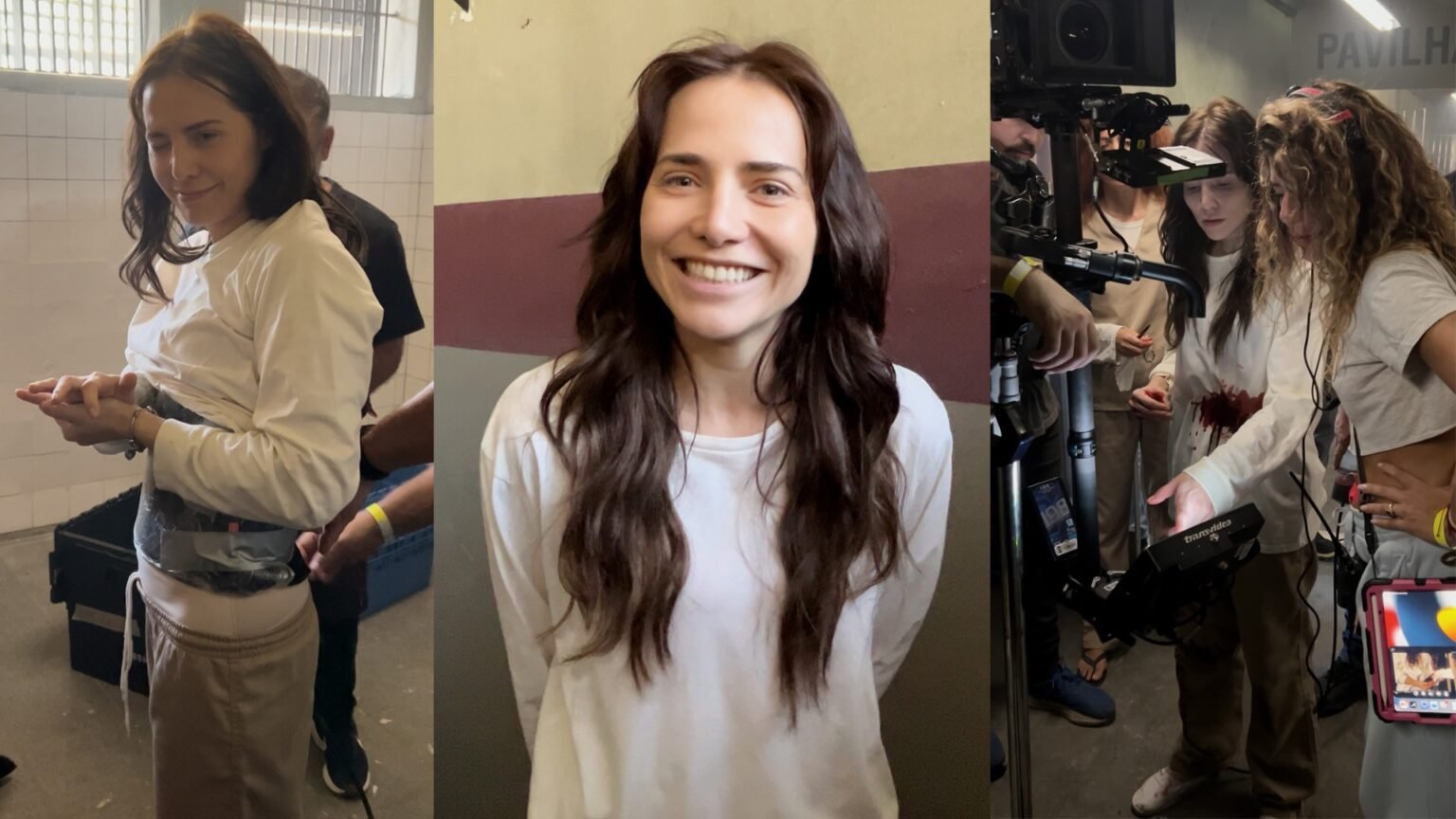 Bastidores de cena violenta em “Quem Ama Cuida” revelam tesoura retrátil e sangue cenográfico comestível