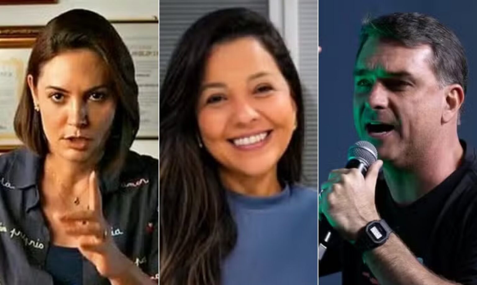 Vereadora ligada a Michelle anuncia apoio a Flávio Bolsonaro em meio a crise familiar no PL