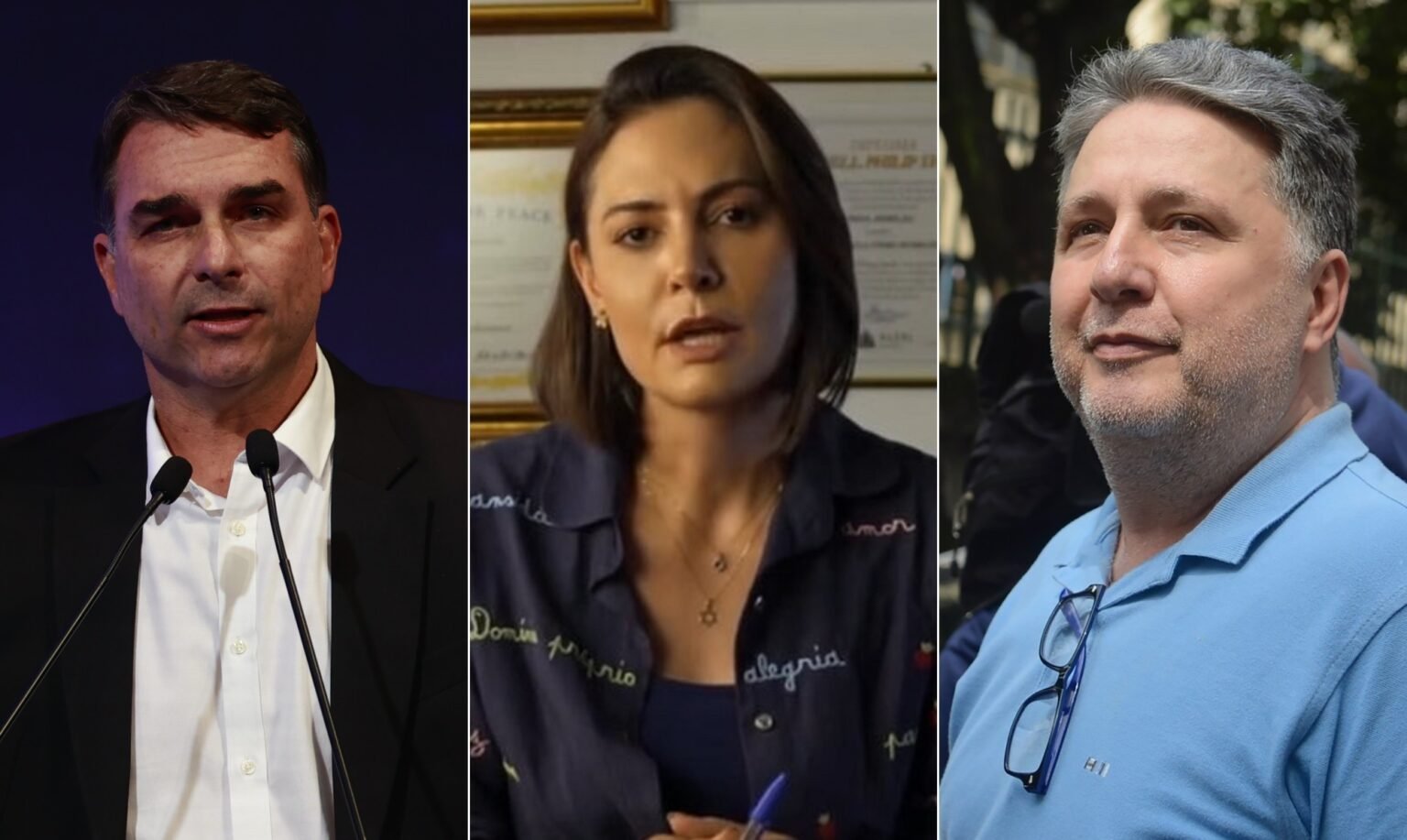 Garotinho afirma que Flávio Bolsonaro não aparece em gravações da “Noite das Astronautas”