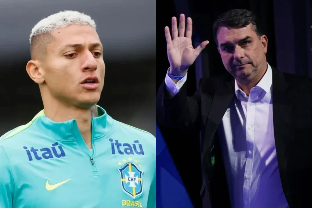 Richarlison volta a reclamar de mansão de R$ 10 milhões e marca Flávio Bolsonaro nas redes