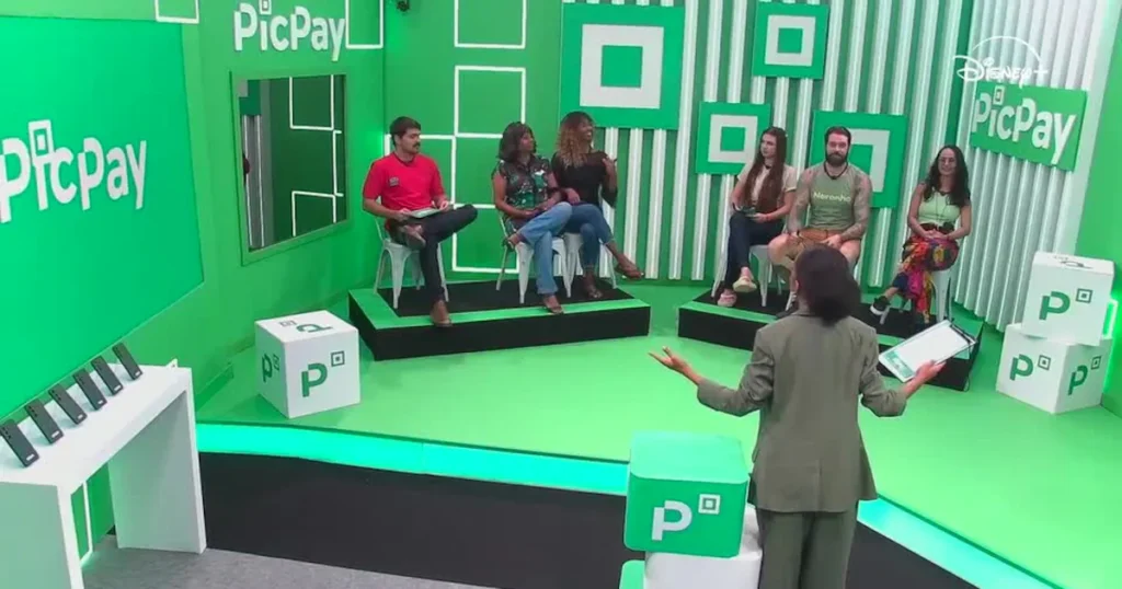 Participantes disputam leilão no PicPay; maior lance garante voto duplo no próximo “Tá na Reta”