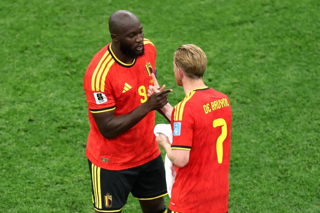 Bélgica divulga escalação contra os EUA sem De Bruyne e Lukaku