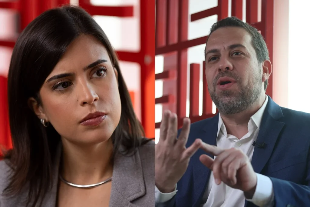 Tabata Amaral questiona produção legislativa de Boulos e recebe resposta: “comparação lamentável”