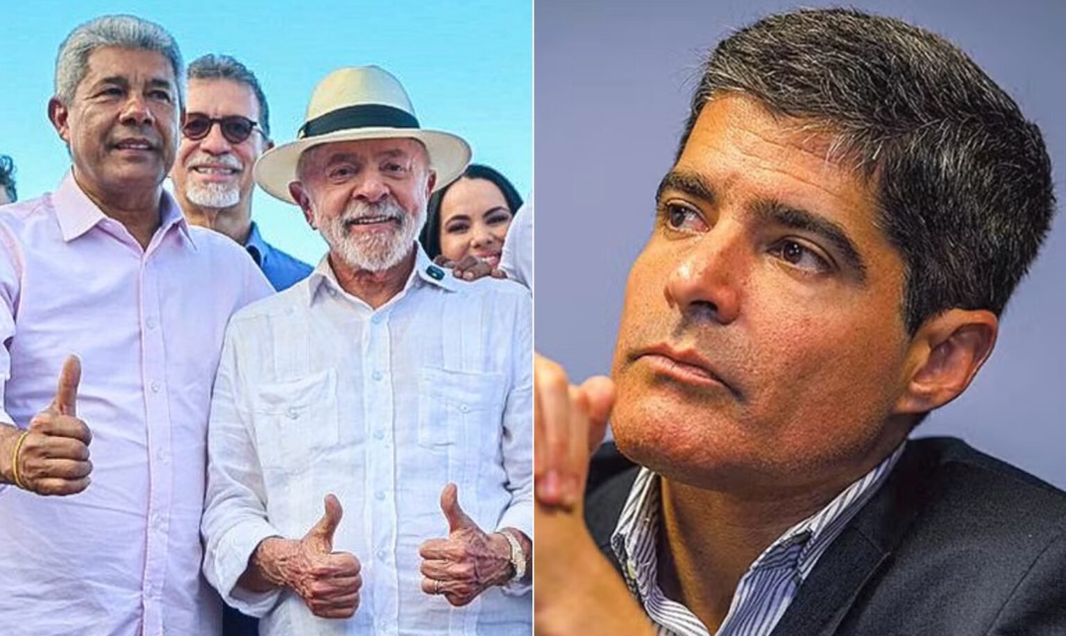 Lançamento de obra da ponte Salvador–Itaparica vira alvo de críticas de ACM Neto