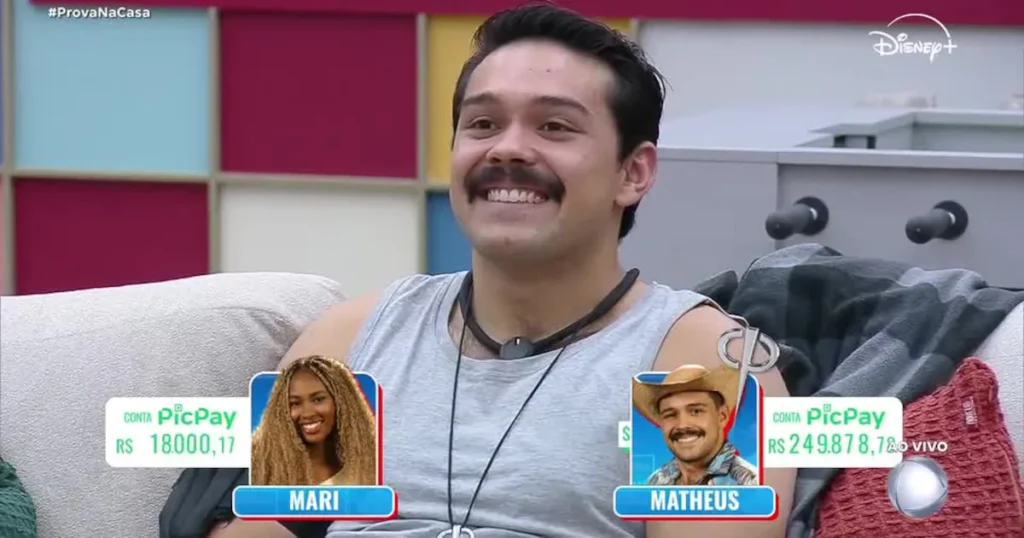 Hassum divulga novo saldo de Matheus após saída de Mari na Casa do Patrão