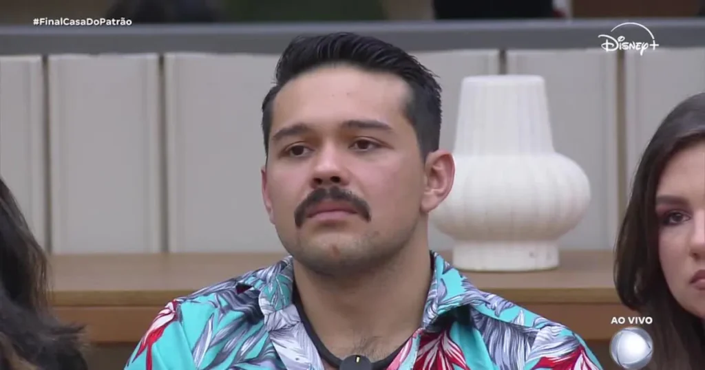 Matheus fica em terceiro lugar na final de “Casa do Patrão”