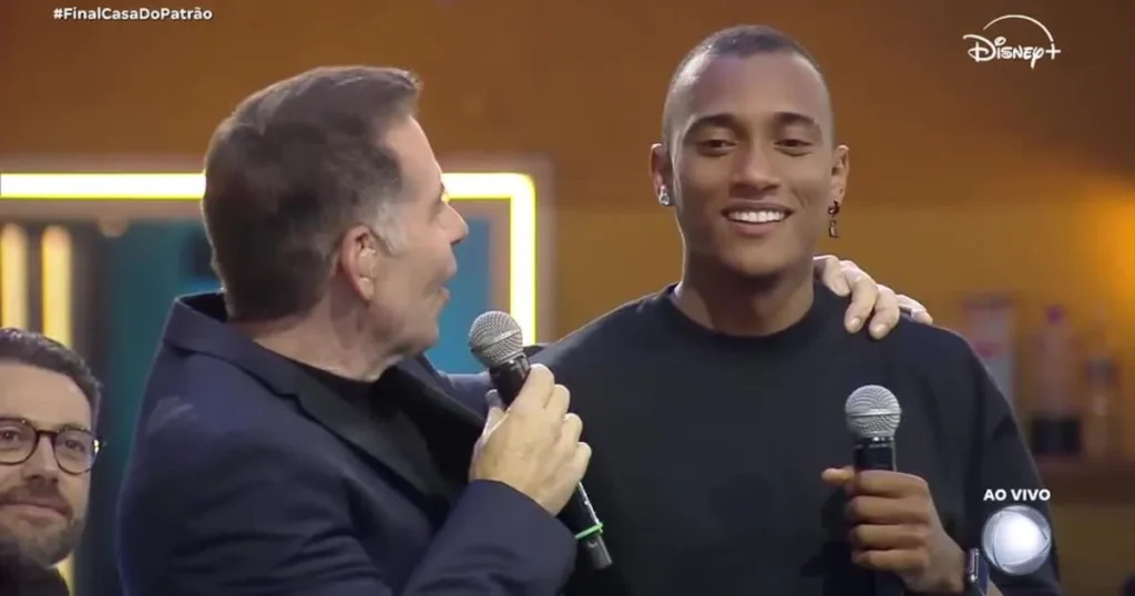 JP brinca com Leandro Hassum e diz que entrou “sem saber de nada” na final da Casa do Patrão
