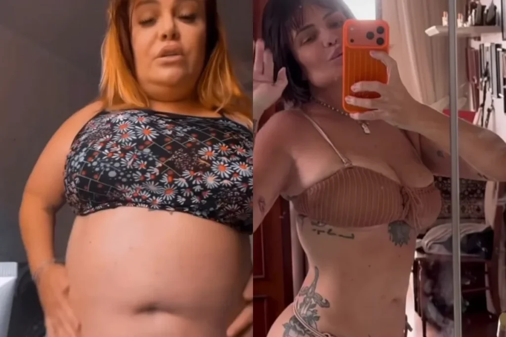 Valentina Francavilla exibe transformação após eliminar 45 kg sem cirurgia