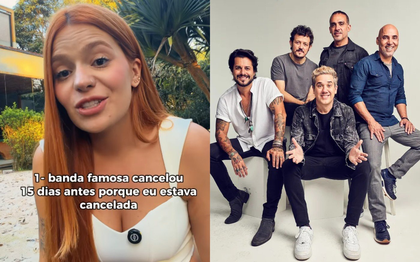 Viih Tube ameaça processar Jota Quest após banda desistir de show em seu casamento a 15 dias da data - Imagem do artigo