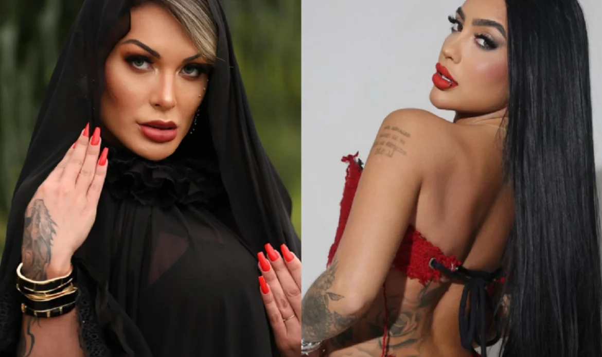 Drink arremessado e empurrões marcam briga de Andressa Urach e MC Mirella no Rancho do Maia - Imagem do artigo