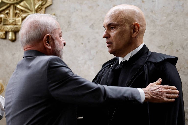 Mensagens entre Moraes e Vorcaro viram munição do PT para quebrar sigilo do caso Dark Horse - Imagem do artigo original