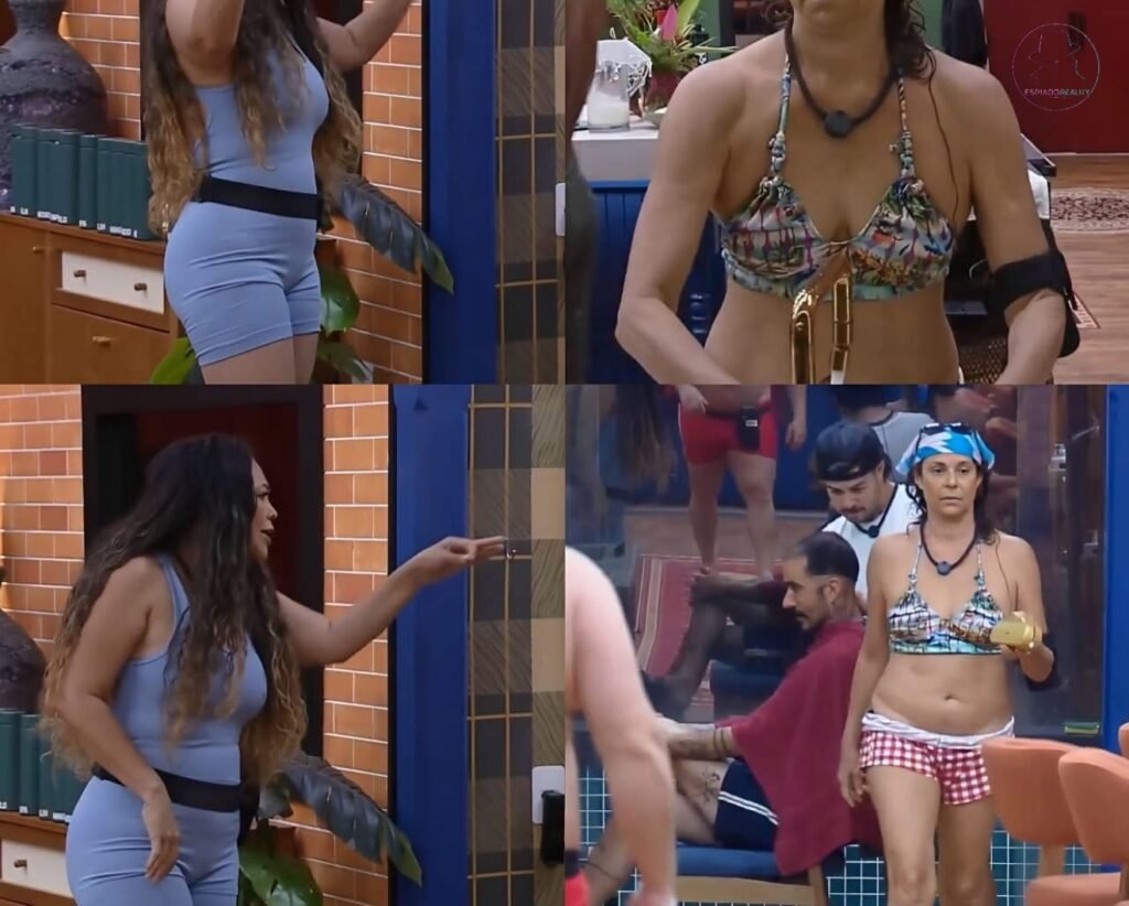 Darlin e Giovanna no confronto em A Fazenda 18
