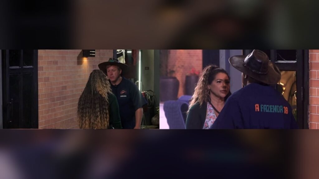 Darlin conversa com Serginho, o novo Fazendeiro de A Fazenda 18