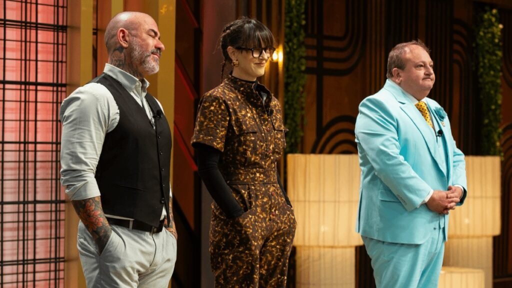 MasterChef Profissionais Brasil estreia temporada na HBO Max dia 9 Jurados do MasterChef Profissionais: Henrique Fogaça, Helena Rizzo e Érick Jacquin (Foto: Divulgação/Band)