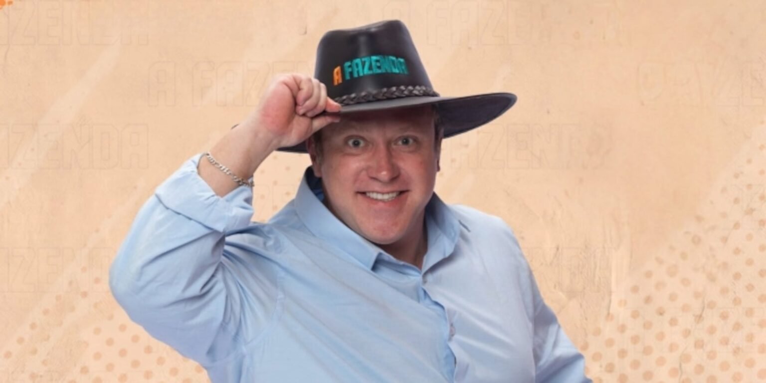 Serginho com o chapéu de Fazendeiro